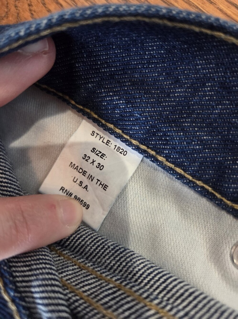 Schaefer Ranch Hand Mens Jeans - Picture 6 of 7